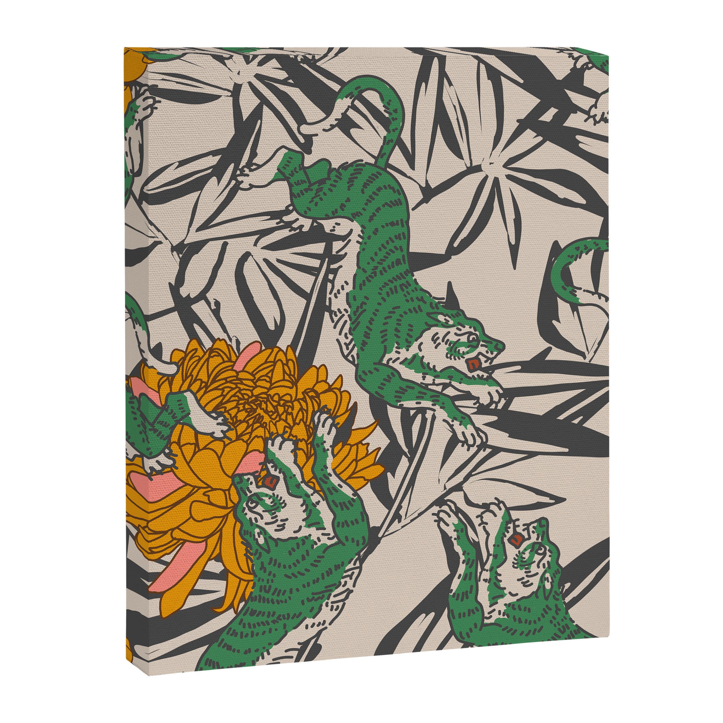 BENGAL MAYA TIGER Canvas Print Gallery Image 8