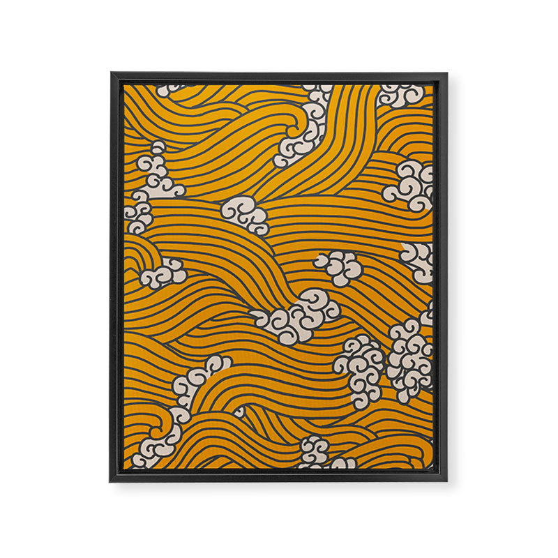 BENGAL MAYA WAVE Framed Canvas Print Gallery Image 8