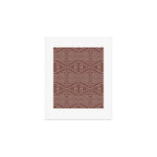 BOHO TILE CLAY Art Print Gallery Image 1