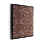 BOHO TILE CLAY Framed Canvas Print Gallery Image 2