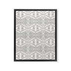 BOHO TILE Framed Canvas Print Gallery Image 8