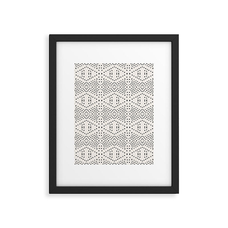 BOHO TILE Framed Art Print Gallery Image 6