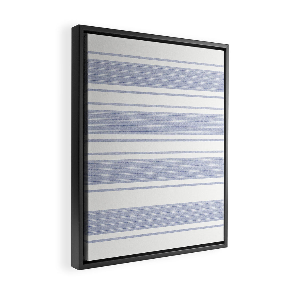 CAPRI STRIPE Framed Canvas Print Gallery Image 2