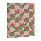 CELIE CHECKER Inspired by PANTONE 17 1230 Mocha Mousse Canvas Print Gallery Image 8