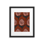 DAHLIA FLOWER Framed Art Print Gallery Image 4