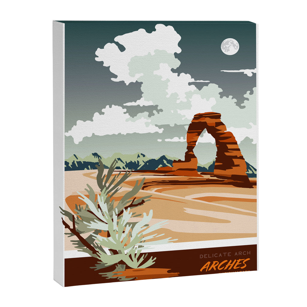 DELICATE ARCH MOAB UTAH Canvas Print Gallery Image 6