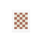 DESERT CHECKER CLAY Art Print Gallery Image 1