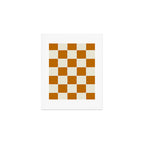 DESERT CHECKER GINGER Art Print Gallery Image 1