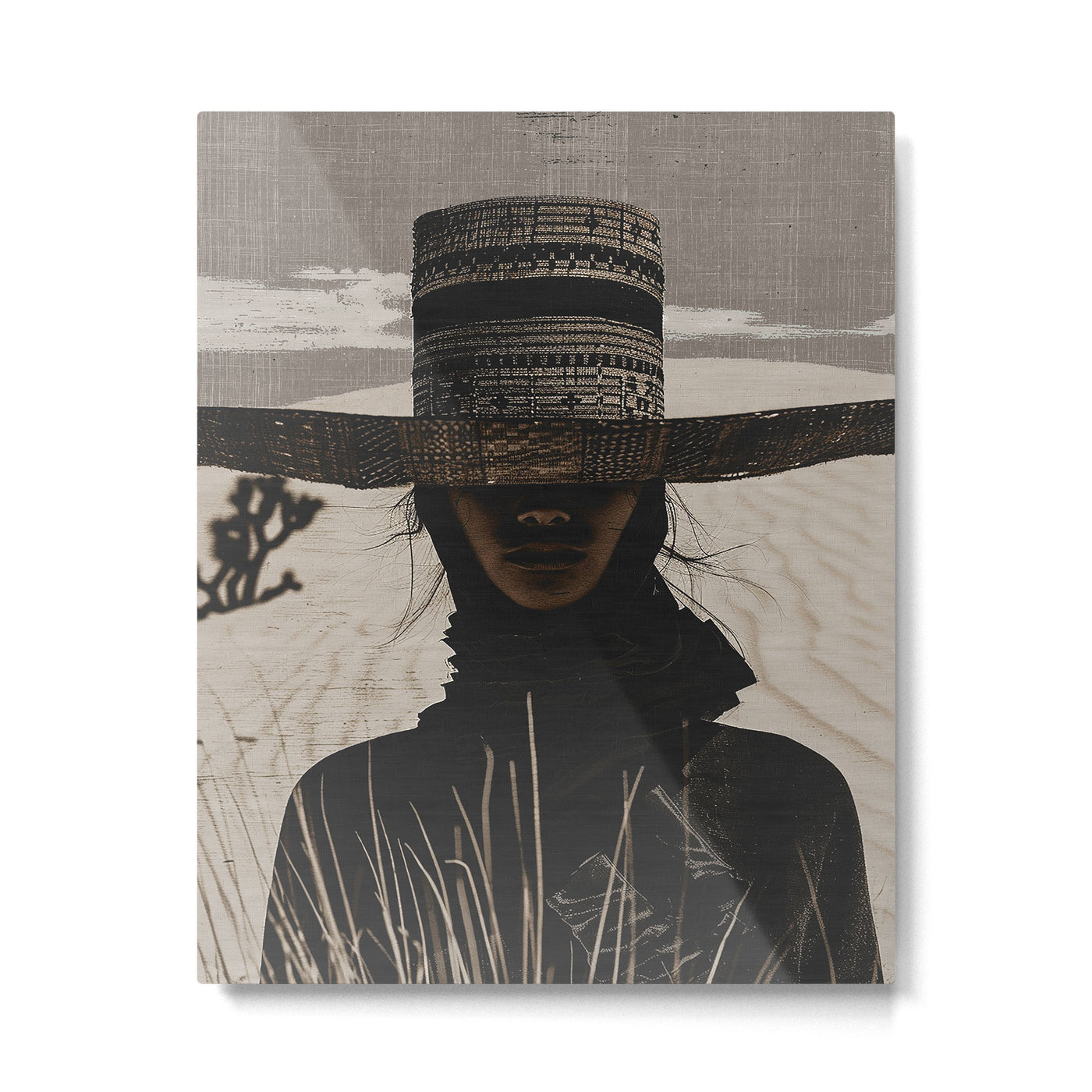 DESERT LADY Metal Print