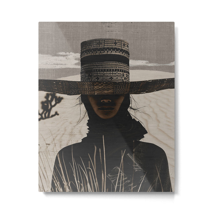 DESERT LADY Metal Print Gallery Image 1