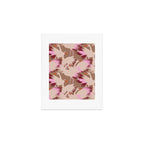 FARM FOLK SWAN Inspired by PANTONE 17 1230 Mocha Mousse Art Print Gallery Image 1