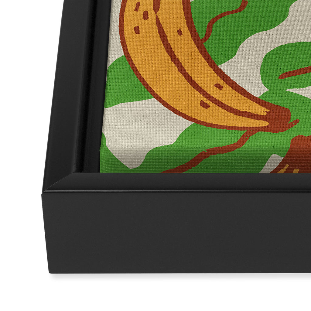 FARMFOLK BANANA Framed Canvas Print Gallery Image 3
