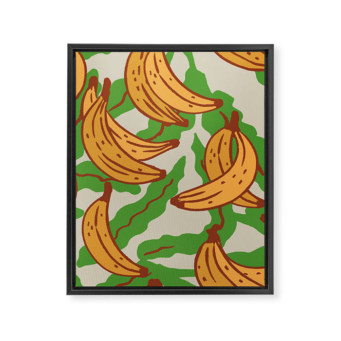 FARMFOLK BANANA Framed Canvas Print Gallery Image 1