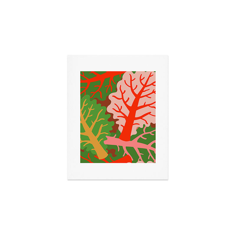 FARMFOLK COLLARD GARDEN Art Print Gallery Image 1
