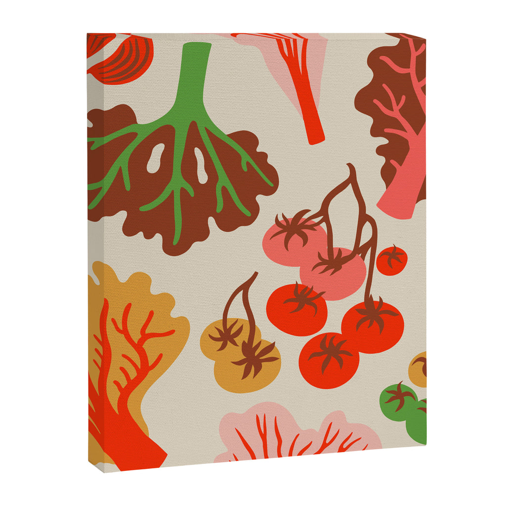 FARMFOLK SALAD Canvas Print Gallery Image 8