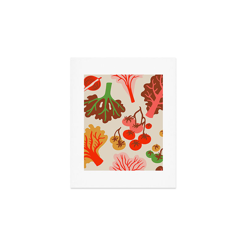 FARMFOLK SALAD Art Print Gallery Image 1
