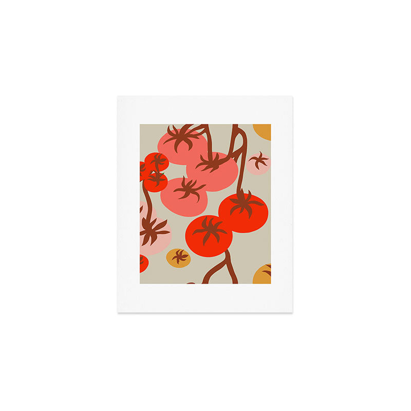 FARMFOLK TOMATO GARDEN Art Print Gallery Image 1