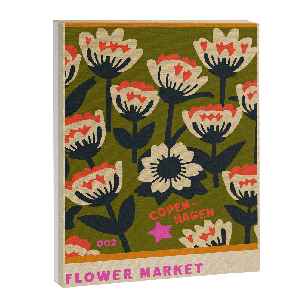 FLOWER MARKET COPENHAGEN Canvas Print Gallery Image 6