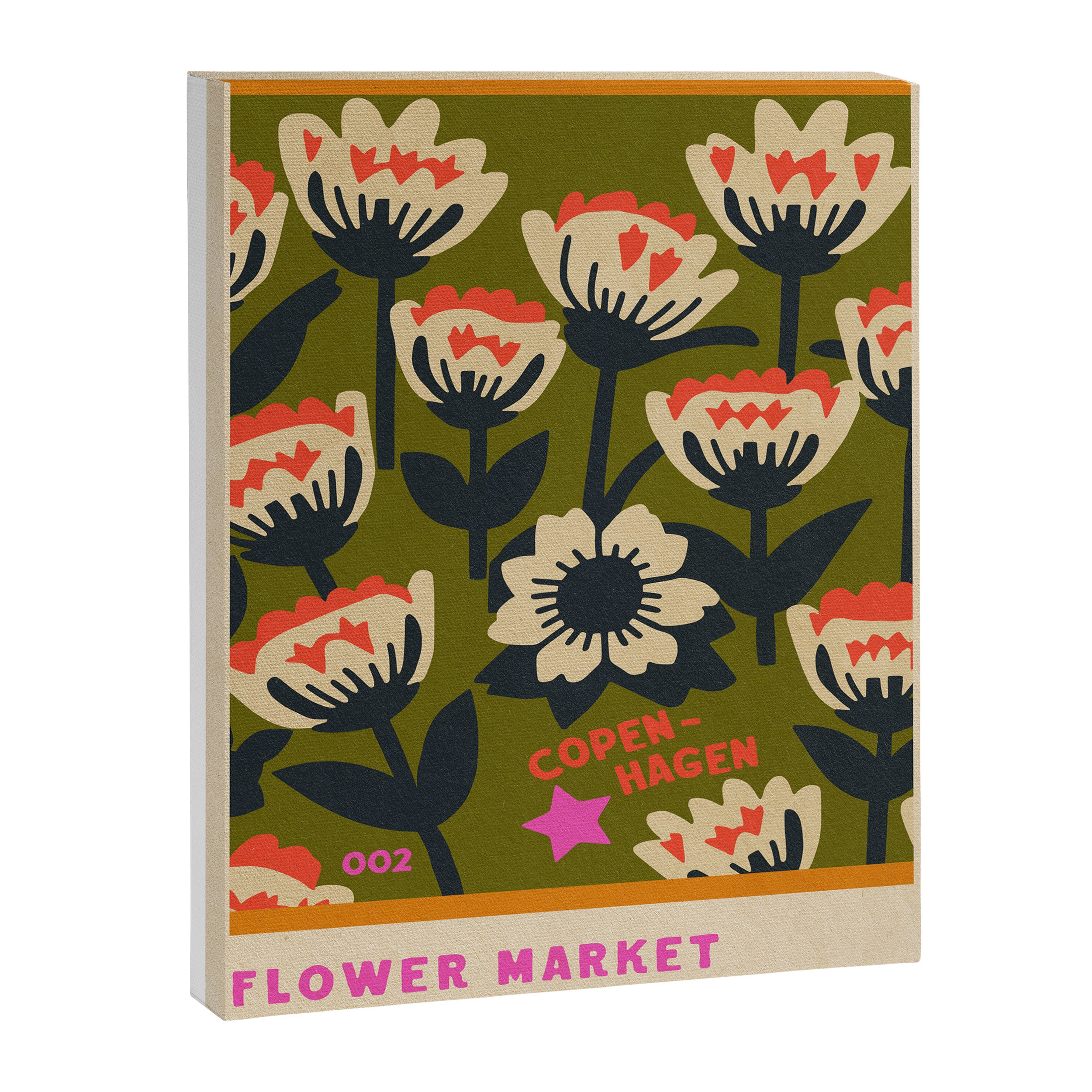 FLOWER MARKET COPENHAGEN Canvas Print Gallery Image 6