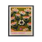 FLOWER MARKET COPENHAGEN Framed Canvas Print Gallery Image 6