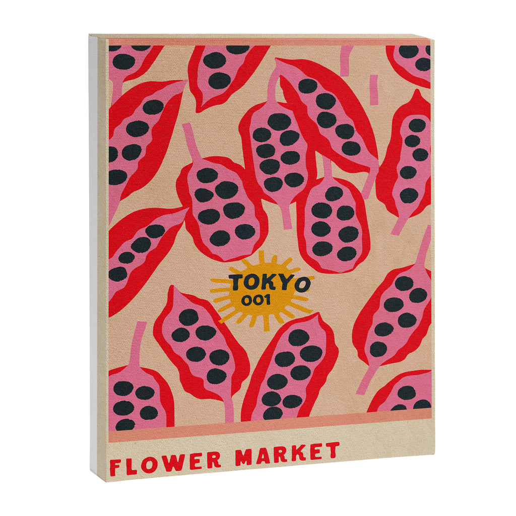 FLOWER MARKET TOKYO Canvas Print Gallery Image 6
