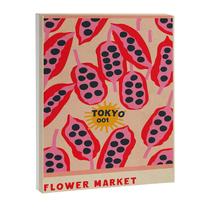 FLOWER MARKET TOKYO Canvas Print Gallery Image 1