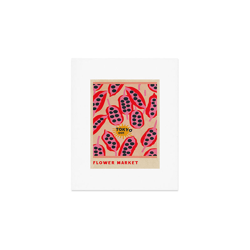 FLOWER MARKET TOKYO Art Print Gallery Image 1