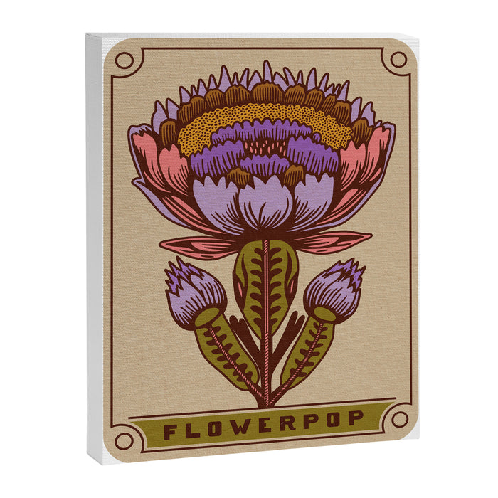 FLOWERPOP Canvas Print Gallery Image 1