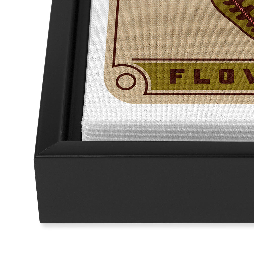 FLOWERPOP Framed Canvas Print Gallery Image 3