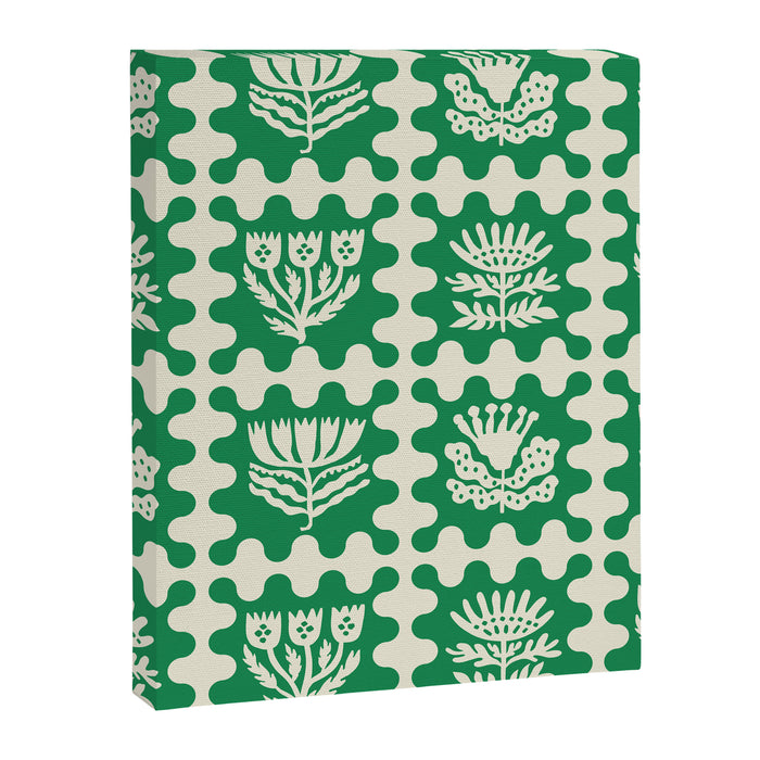 FOLKFLOWER FOREST Canvas Print Gallery Image 1