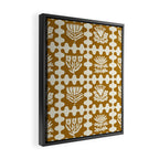 FOLKFLOWER MARIGOLD Framed Canvas Print Gallery Image 2
