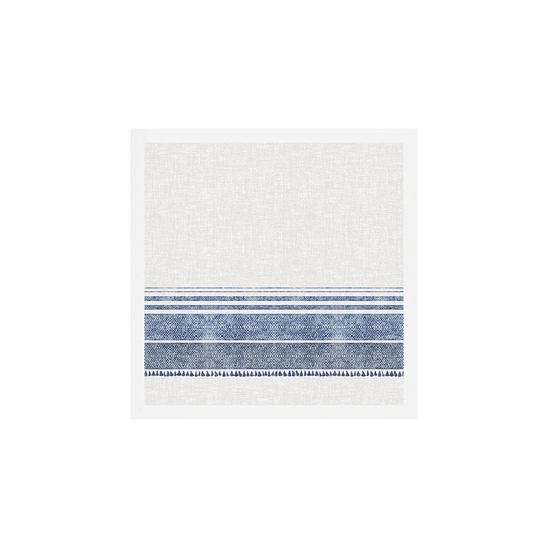 FRENCH LINEN CHAMBRAY TASSEL Art Print Gallery Image 1