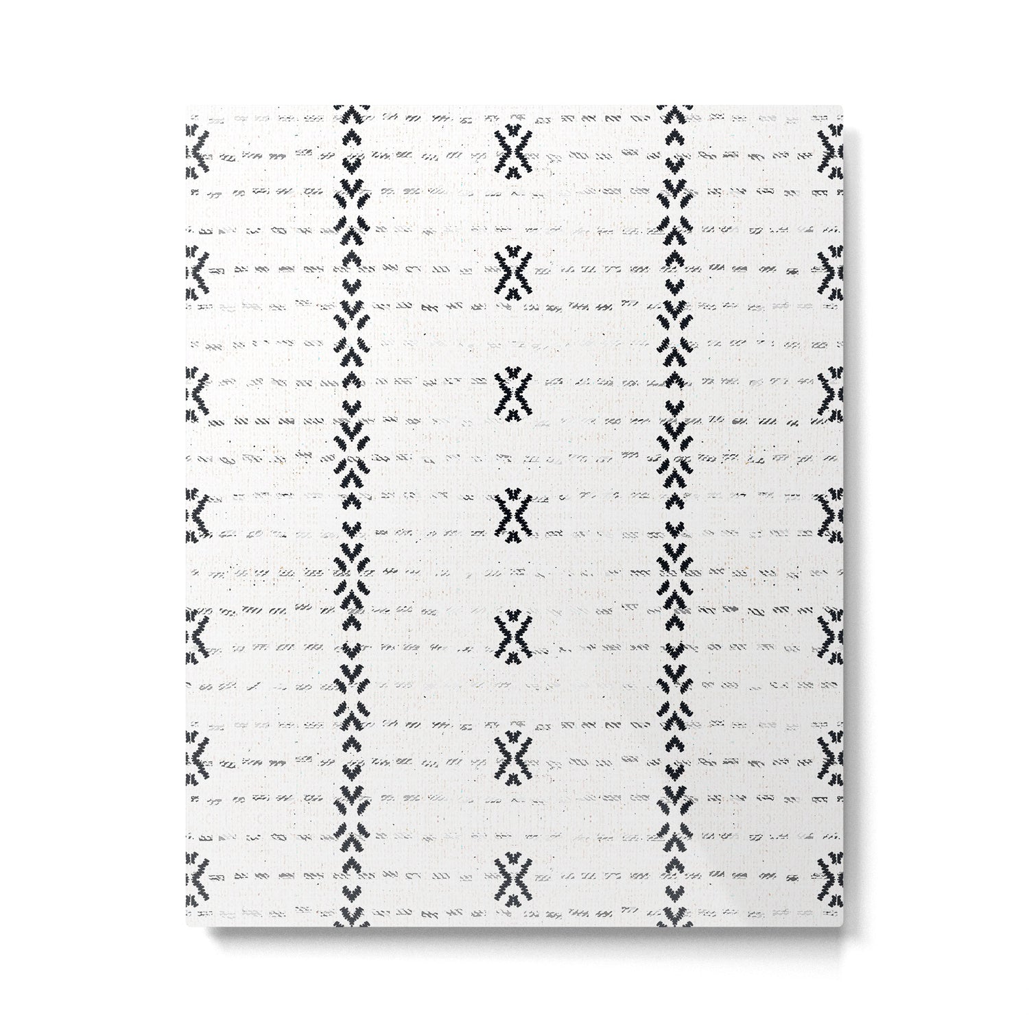 FRENCH LINEN STRIPE Metal Print Gallery Image 6