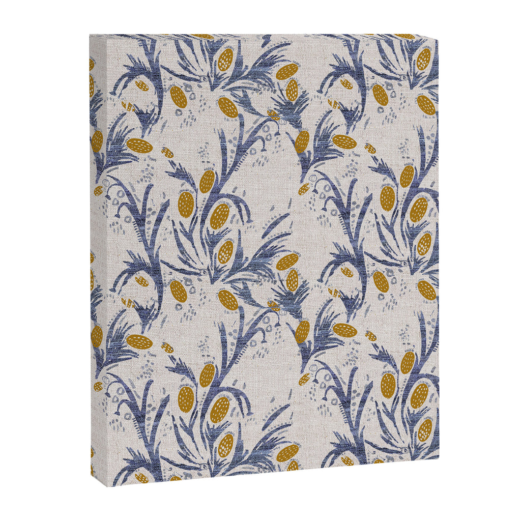 FRENCH LINEN THISTLE Canvas Print Gallery Image 8
