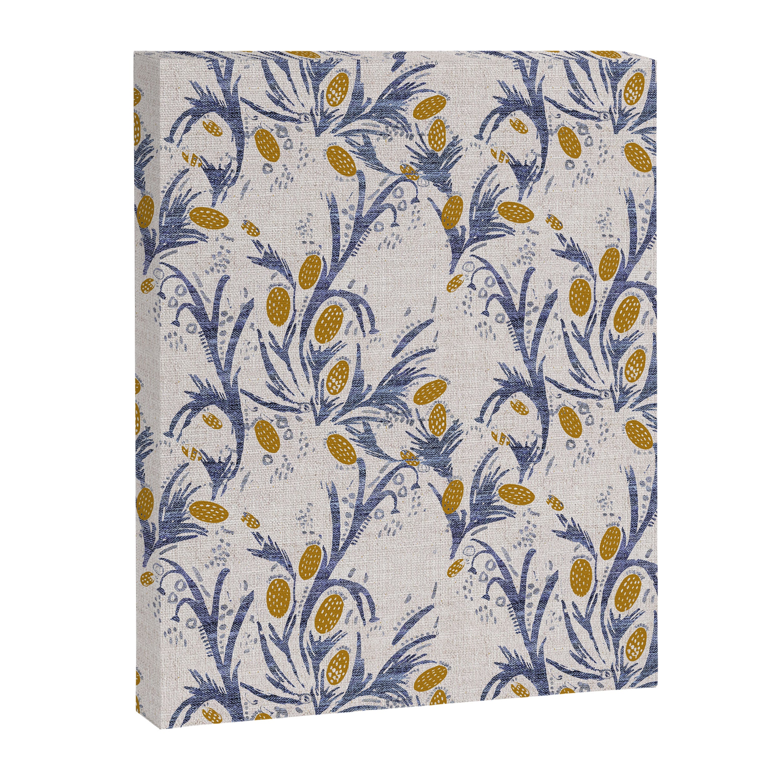 FRENCH LINEN THISTLE Canvas Print Gallery Image 8