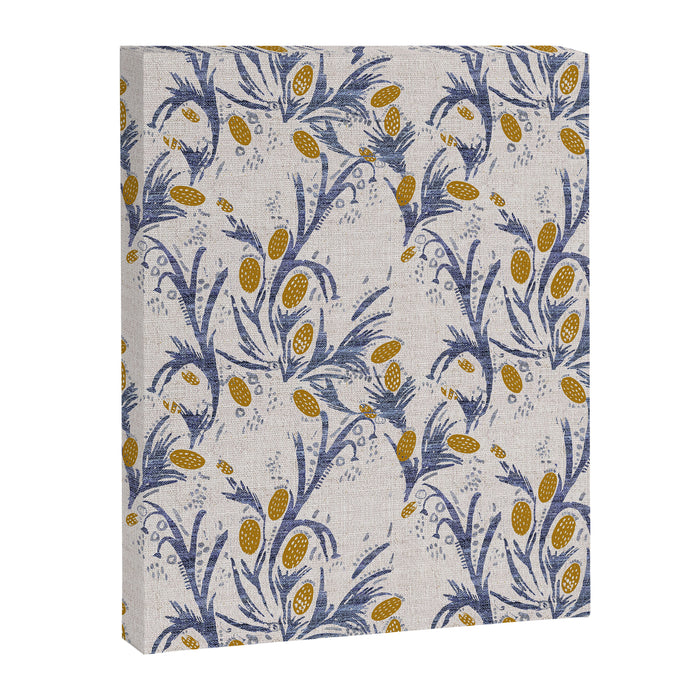 FRENCH LINEN THISTLE Canvas Print Gallery Image 1