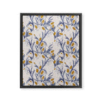 FRENCH LINEN THISTLE Framed Canvas Print Gallery Image 8