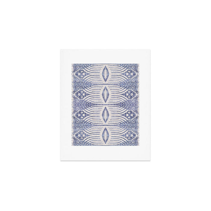 FRENCH LINEN TRIBAL IKAT Art Print Gallery Image 1
