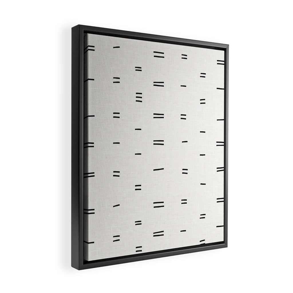 HAMMAH MUDCLOTH Framed Canvas Print Gallery Image 2