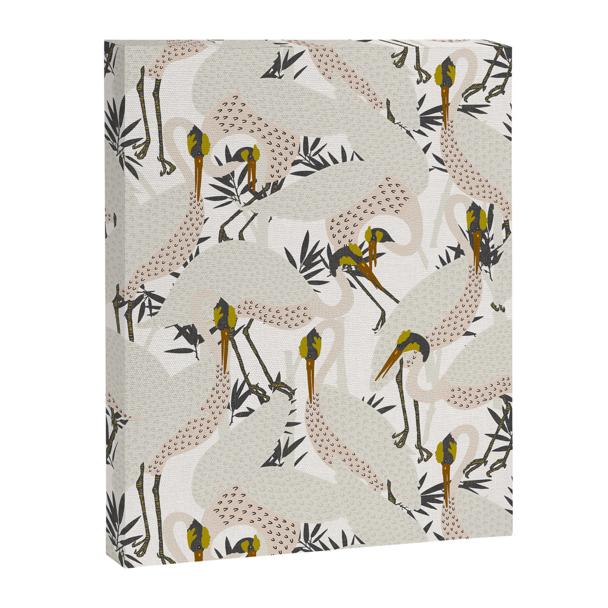 HERON WHITE Canvas Print Gallery Image 8