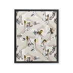 HERON WHITE Framed Canvas Print Gallery Image 8