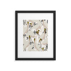 HERON WHITE Framed Art Print Gallery Image 4