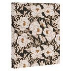 INDRA POPPY DARK Canvas Print Gallery Image 3