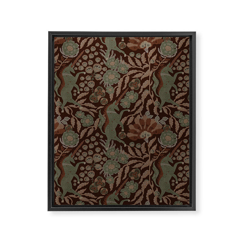 JOONIE UNI LINEN Framed Canvas Print Gallery Image 6