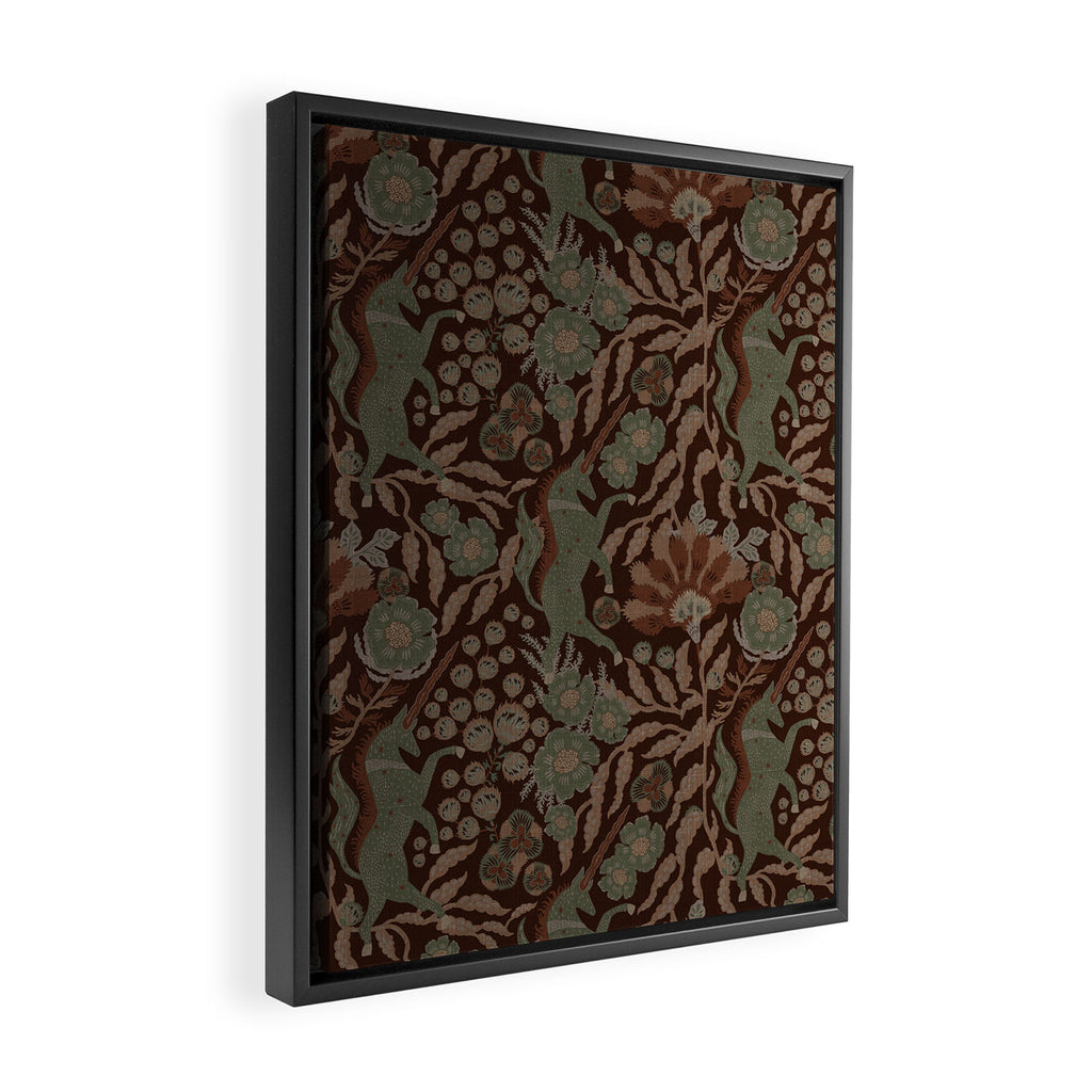 JOONIE UNI LINEN Framed Canvas Print Gallery Image 2