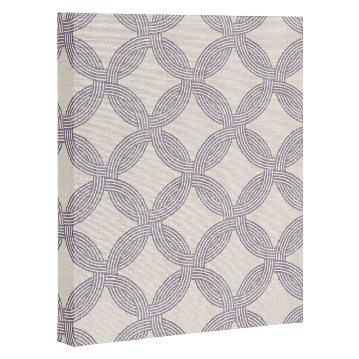 JUNGLIA WEAVE SLATE Canvas Print Gallery Image 1
