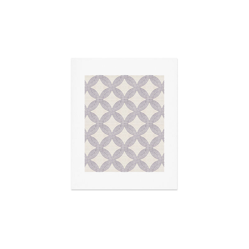 JUNGLIA WEAVE SLATE Art Print Gallery Image 1