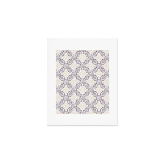 JUNGLIA WEAVE SLATE Art Print Gallery Image 1