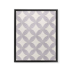 JUNGLIA WEAVE SLATE Framed Canvas Print Gallery Image 8