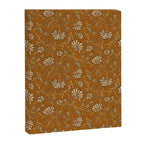 KALAMI FLORAL MUSTARD Canvas Print Gallery Image 8